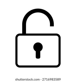 Conjunto mínimo de iconos de seguridad y privacidad en blanco y negro con Contraseñas, identificación facial, autenticación de huellas dactilares, protección de datos, pagos seguros, control de acceso y símbolos de advertencia. Ideal para Sitios web, App móviles, fintech, plataformas SaaS e interfaces de usuario.