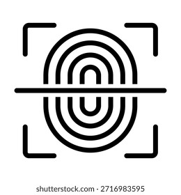 Conjunto mínimo de iconos de seguridad y privacidad en blanco y negro con Contraseñas, identificación facial, autenticación de huellas dactilares, protección de datos, pagos seguros, control de acceso y símbolos de advertencia. Ideal para Sitios web, App móviles, fintech, plataformas SaaS e interfaces de usuario.