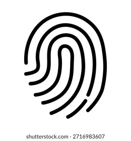 Conjunto mínimo de iconos de seguridad y privacidad en blanco y negro con Contraseñas, identificación facial, autenticación de huellas dactilares, protección de datos, pagos seguros, control de acceso y símbolos de advertencia. Ideal para Sitios web, App móviles, fintech, plataformas SaaS e interfaces de usuario.