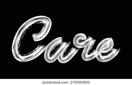Mínima tipografía en blanco y negro con una sola palabra poderosa inspirada en el activismo global, los derechos humanos y los temas de justicia social. Diseño de letras de pincel limpio adecuado para carteles de protesta, campañas de ONG, Uso editorial, ropa y proyectos gráficos modernos.