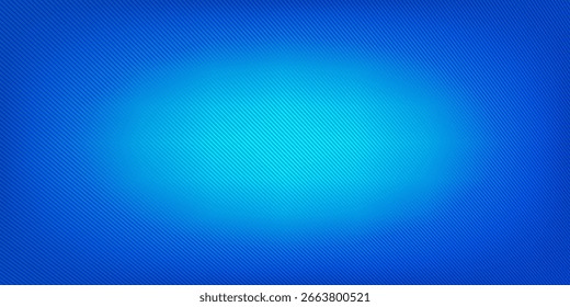 Diseño abstracto azul minimalista con gradiente suave y finas rayas diagonales.