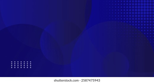 minimal blue background with memphis style, abstract creative backgrounds, modern landing page vector concepts.