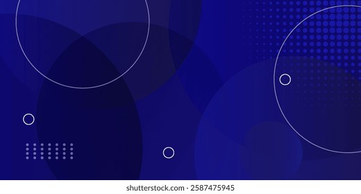 minimal blue background with memphis style, abstract creative backgrounds, modern landing page vector concepts.