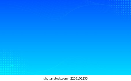 Minimal blue background with simple ornament, the concept of gradient background.