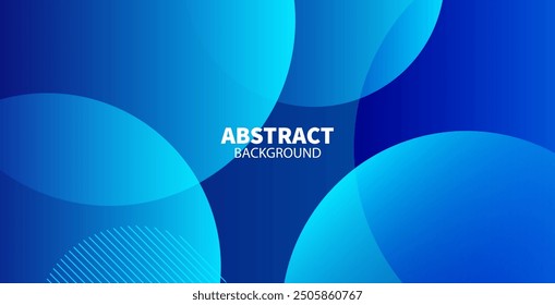 Diseño de fondo geométrico azul mínimo. Composición de Formas dinámicas.
