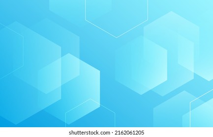 Minimal blue geometric background. Dynamic shapes composition. Eps10 vector