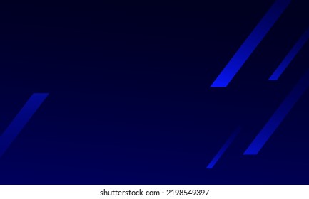Minimal blue geometric background. Dynamic shapes composition. Eps10 vector