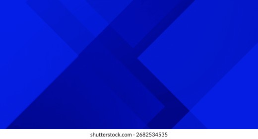 Fundo geométrico azul mínimo. Composição de formas dinâmicas.   pode ser usado para banner, layout, relatório anual, web design. Vetor Eps10
