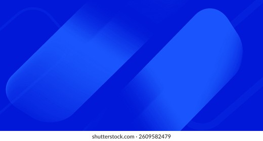 Minimal blue geometric background. Modern shiny blue gradient diagonal shapes design. Dynamic shapes. Elegant geometric.
