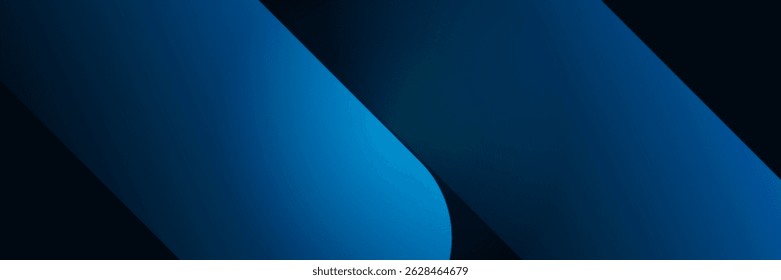 Minimal blue geometric background. Modern shiny blue gradient diagonal shapes design. Dynamic shapes. Elegant geometric. Suit for backdrop, poster, banner, booklet, brochure, website, cover