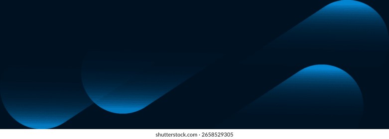 Minimaler blauer geometrischer Hintergrund. Modernes glänzendes blaues Farbverlauf-Diagonaldesign. Dynamische Formen. Elegant geometrisch. Anzug für Kulisse, Poster, Banner, Broschüre, Broschüre, modernes Design