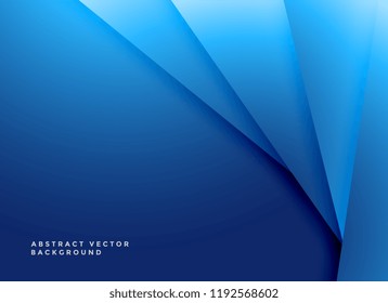 minimal blue geometric shapes background