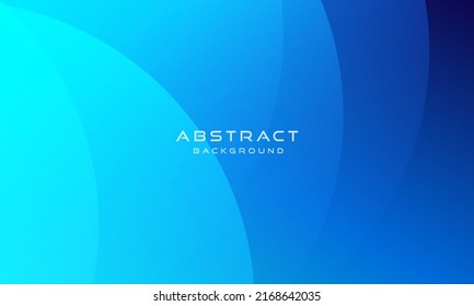 Minimal blue gradient background. 
dynamic circle shape composition. Eps10 vector