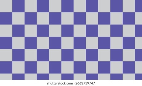 Minimal blue and purple checkered pattern background