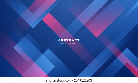 Minimal blue red banner geometric shapes abstract modern background design. Design for poster, template on web, backdrop, banner, brochure, website, flyer, landing page, presentation, and webinar