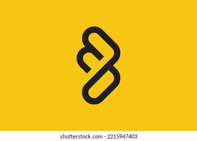 Minimal BM logo. Icon of a MB letter on a luxury background. Logo idea based on the BM monogram initials. Professional variety letter symbol and MB logo on background.