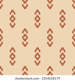 Impresión mínima del patrón de Navajo Boho Southwestern Seamless Pattern. Papel de escritorio nativo americano. Antecedentes escandinavos. Ornamento étnico azteca para textiles, diseño de superficies, papeles de envolvimiento. Ilustración vectorial