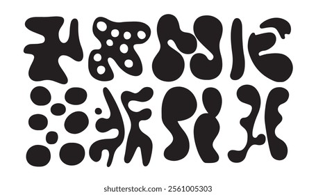 Minimal Bold Shapes for Abstract Art