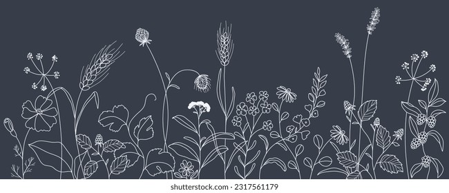 minimal botanical fall and autumn graphic sketch line art drawing, trendy tiny tattoo design, leaf elements vector illustration