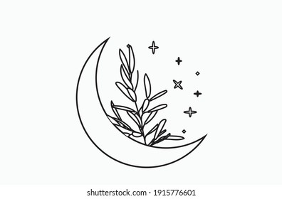 Minimal Botanical and Floral Logos and Frames