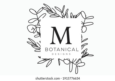 Minimal Botanical and Floral Logos and Frames