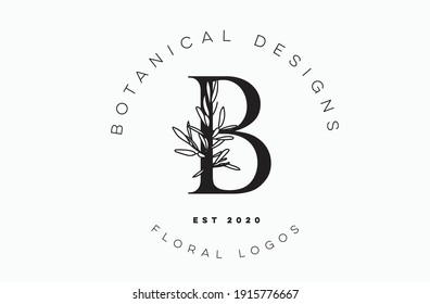 Minimal Botanical and Floral Logos and Frames