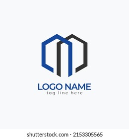 Descarga de archivo vectorial gratuito con logotipo de caja mínima.