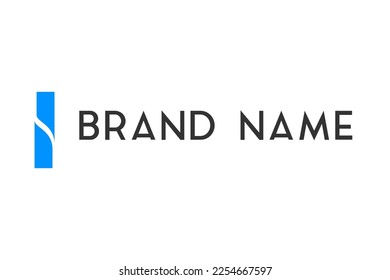 Logo de marca mínima con marca logarca. Vector plano, logotipo moderno y mínimo para su marca o empresa