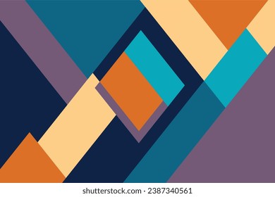 minimal bright colorful abstract background geometric shapes vector design
