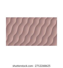 Minimal brown abstract background with smooth wavy seamless pattern. Perfect for modern design projects, wallpapers, textile patterns, packaging, branding and decorative visual layouts. Editable.