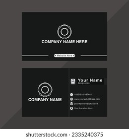Minimal Busines Card Design Templete
