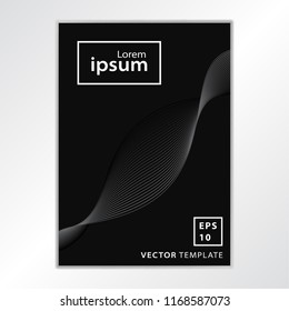 Minimal business brochure cover design