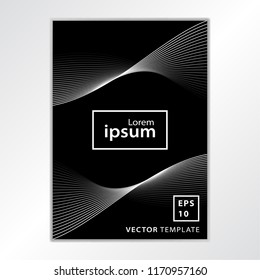 Minimal business brochure cover design