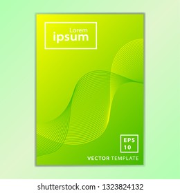 Minimal business brochure cover design