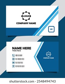 Minimal Business Card Design Template. Visiting design. Contact Information Template. Company Branding. Business Card, Visiting Card.