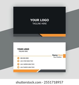 Minimal Business Card Design Template