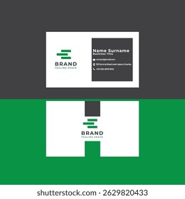 Modèle de conception de carte de visite minimal