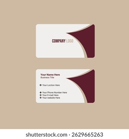 Minimal Business Card Design for your Business 