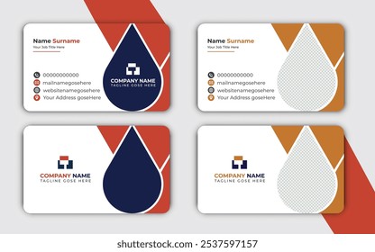 Minimal Business Card Layout. creative modern business card. Clean Design. corporate design template, Clean professional