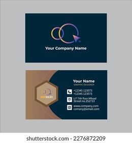 Minimal Business card template design