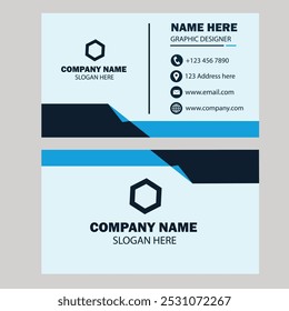 Minimal Business Card Vector Design