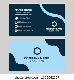 Minimal Business Card Vector Design