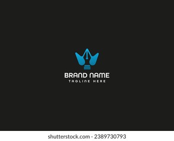 diseño de logotipo creativo para negocios mínimo
