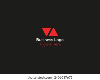 minimales kreatives Logo-Design für Unternehmen