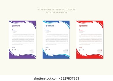 minimal business invoice template vector design vector template