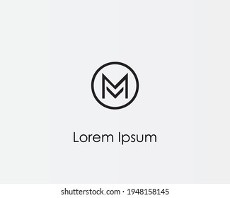 Mínimo vector de logotipo empresarial con fondo de gradiente blanco y diseño sencillo.