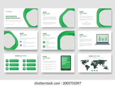 Minimal Business presentation slides template or business presentation template. modern keynote presentation, brochure design, website slider, landing page, annual report, company profile.