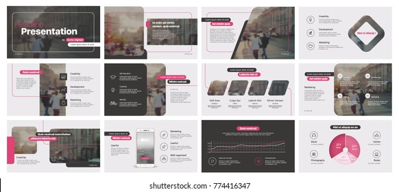 Minimal Business Presentation templates element . Vector infographics. Use in Presentation, flyer and leaflet, corporate report, marketing, advertising, annual report, banner.