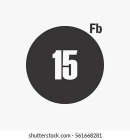 Minimal calendar flipping number date time day month February simple flat vector illustration application app logo icon