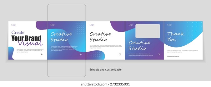 Minimal carousel post, social media carousel template, modern and editable business carousel template design
